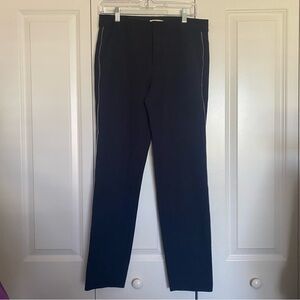 Rebecca Taylor Navy Dress Pants Size 6 with Zipper Detail